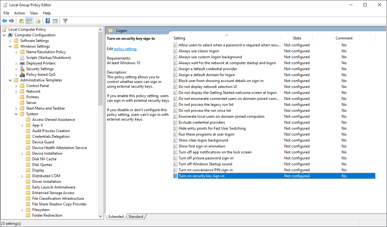 Ошибка при редактировании политики в windows: microsoft.policies.sensors.windowslocationprovided уже определена