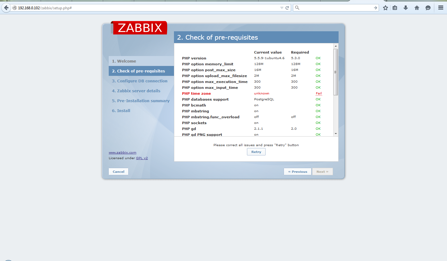 Установка и начальная настройка сервера мониторинга zabbix на centos 7