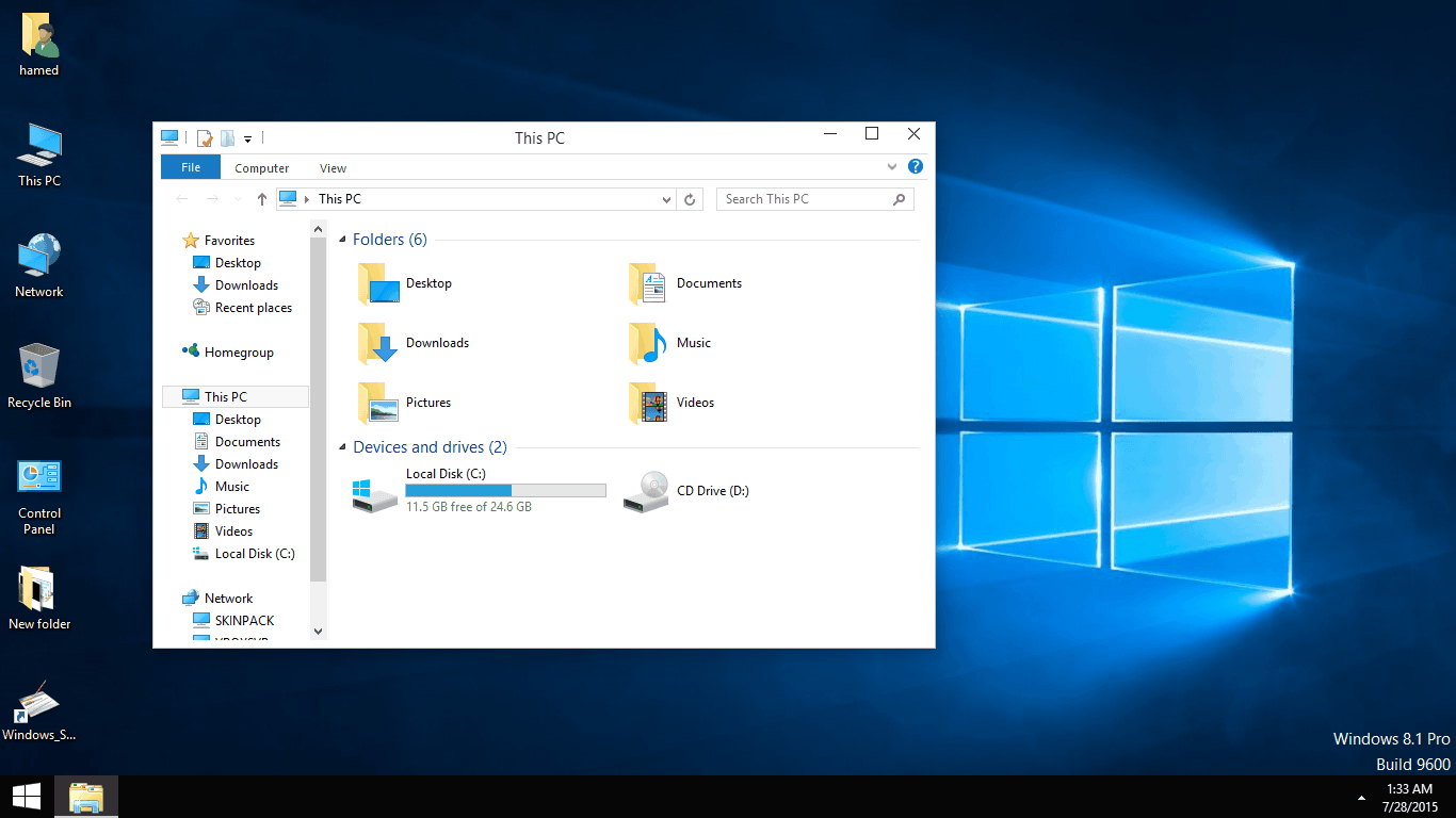 Как сделать интерфейс windows 10 похожим на windows 7