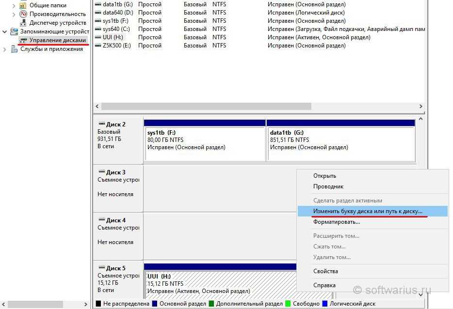 Как можно присвоить другую букву диску в windows 10, 6 способов изменения