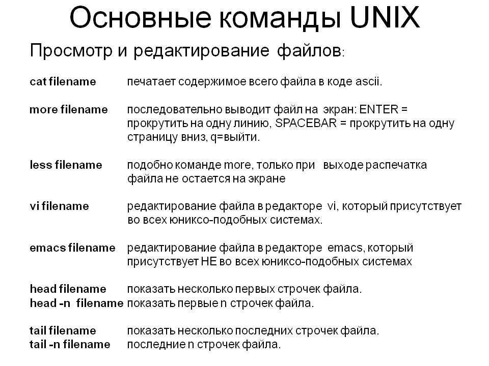 Команда cat в linux / unix с примерами - infoit.com.ua