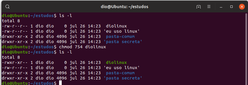 Команда chmod в linux