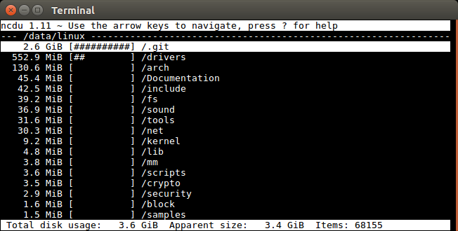 Команда ls в linux (список файлов и каталогов)