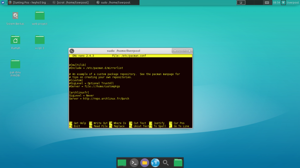 Mabox linux 21.09 (manjaro linux openbox)