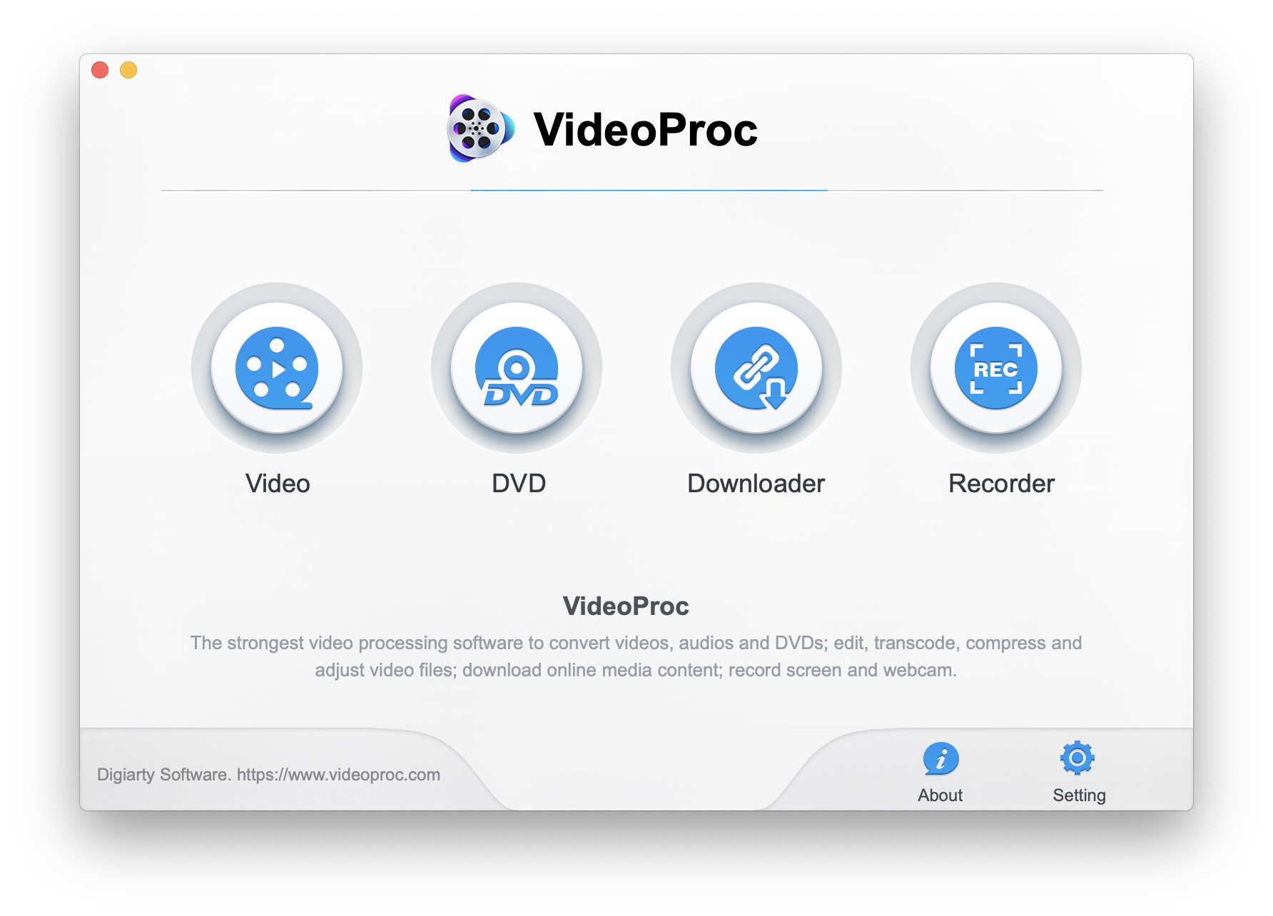 Videoproc — видеоредактор, конвертер и загрузчик мультимедийного контента | белые окошки