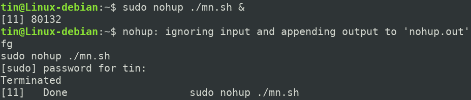 8.4.6. команда nohup. linux для пользователя