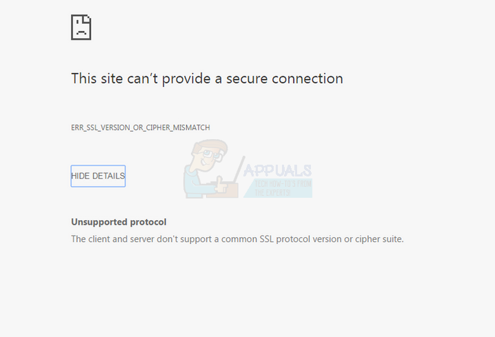 Как исправить ошибку «этот сайт не может обеспечить безопасное соединение»