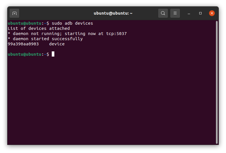 Как установить и пользоваться adb на linux ubuntu