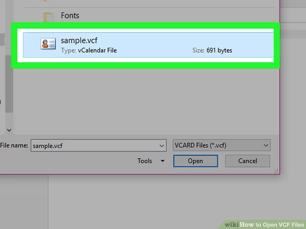 Vcf файлы и чем их открывать на своем пк?!
