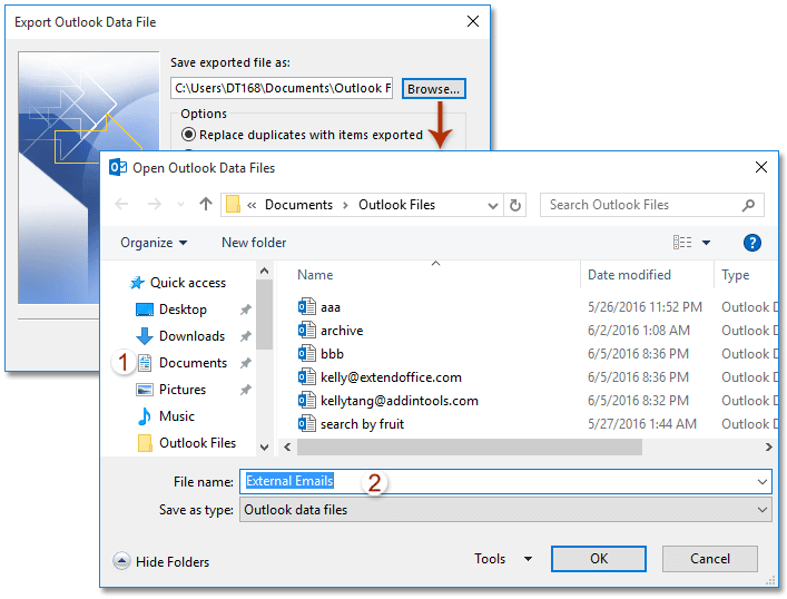 Как исправить ошибку использования файла данных outlook (pst) на этом компьютере? - triu