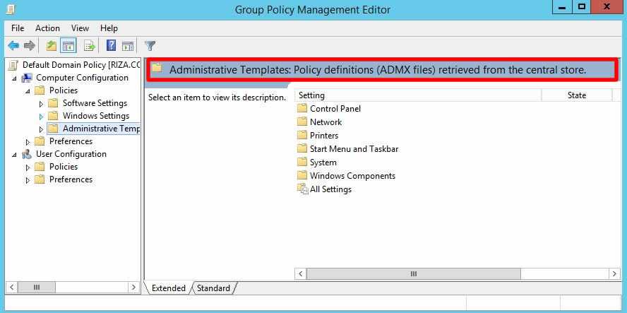 Настройка домена и групповых политик в windows server