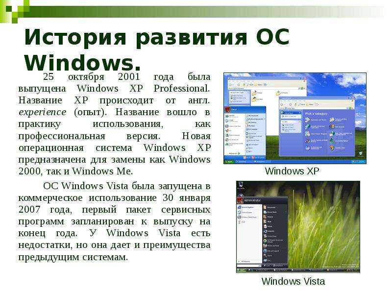 Microsoft история презентация