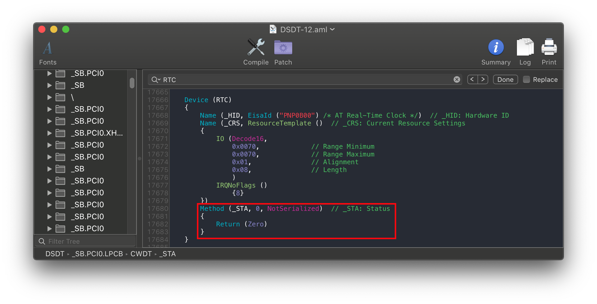 Kernel issue