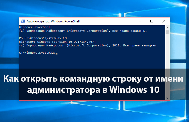 Как открыть окно команд в папке windows 10