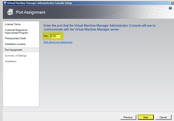 How to install system center virtual machine manager 2016
