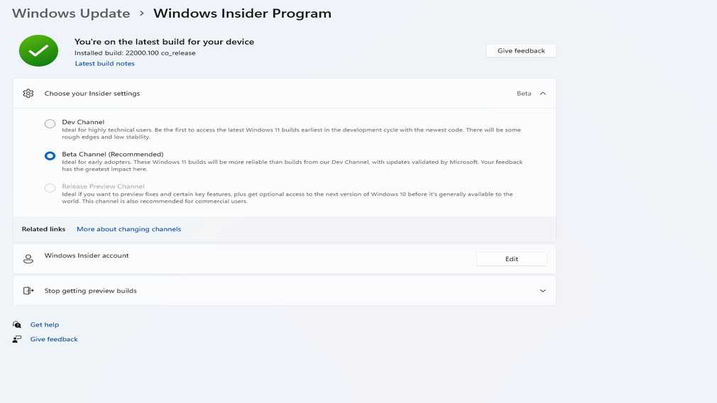 Fix | пустая страница инсайдерской программы в параметрах windows 11 и windows 10 – вадим стеркин