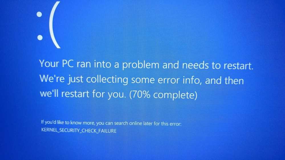 How to fix kernel security check failure bsod on windows 10