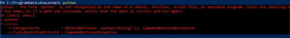 Как исправить ошибку – bash: python: command not found error