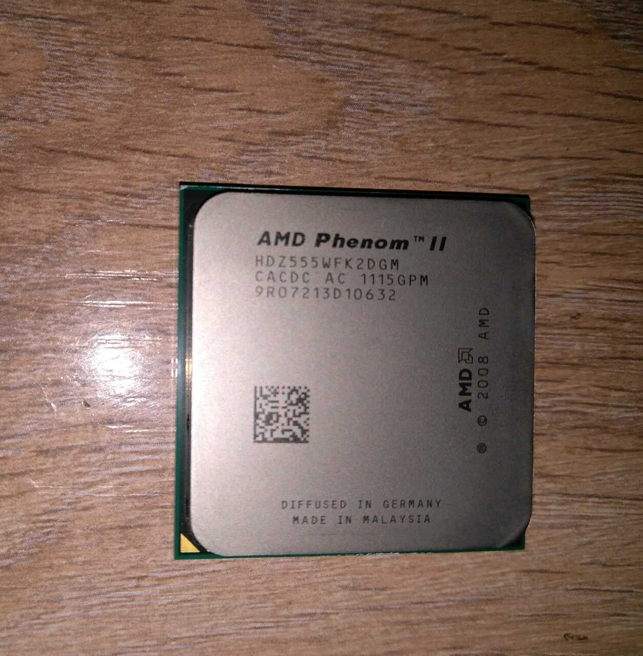 Основные технические характеристики AMD Phenom II и Athlon II