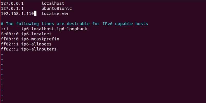 Как изменить имя хоста в ubuntu 18.04 - настройка linux