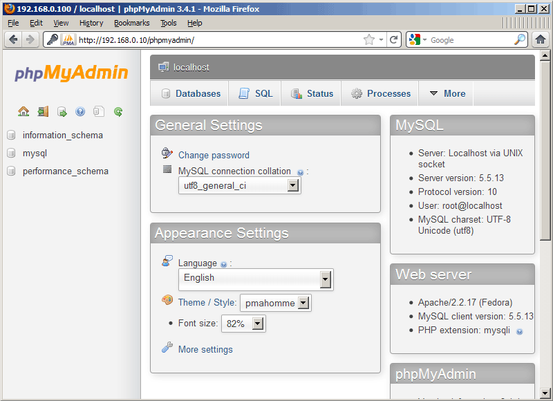 Установка apache, php, mysql, phpmyadmin в ubuntu linux. linux статьи
