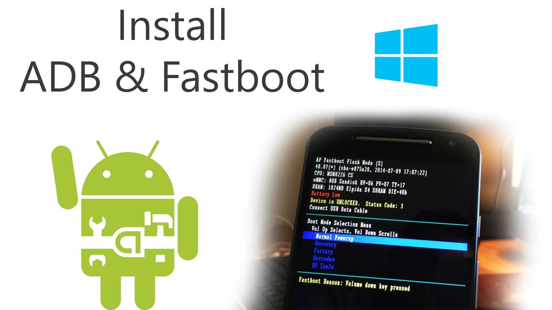 List of useful adb and fastboot commands | download platform tools