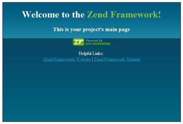 Первый сайт 7. Фреймворк Zend. Zend Framework 1. Zend Framework модульный. Alpine configuration Framework.