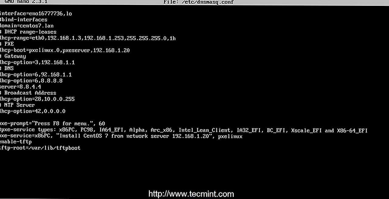 Настройка command. PXE сервер. DHCP сервер на Centos. Загрузочный сервер Linux. X86 компьютер.
