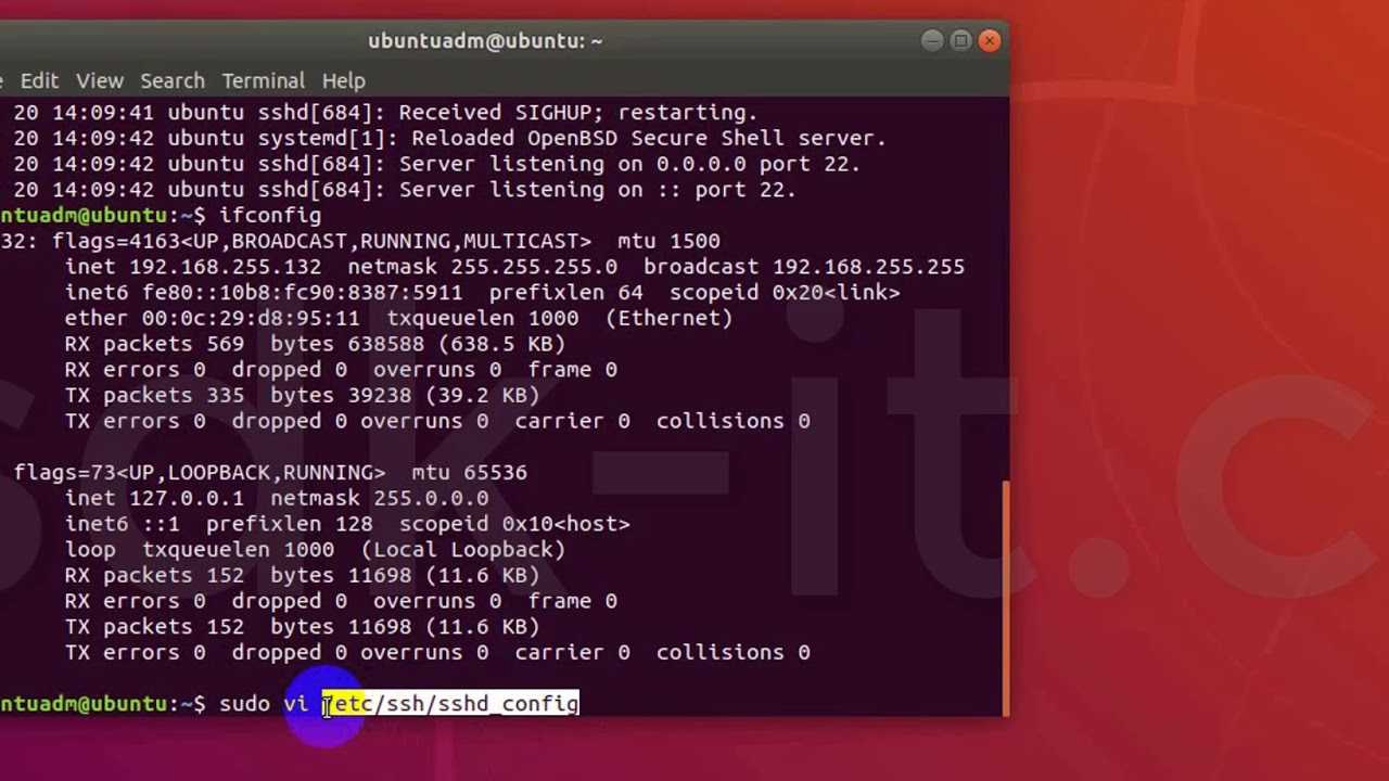 Как настроить ключи ssh в ubuntu 20.04 - настройка linux