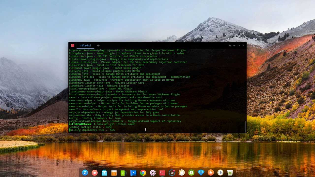 Как установить apache maven в ubuntu 18.04 - настройка linux