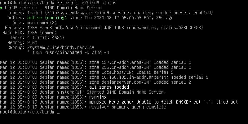 Dns server bind на linux | блог любителя экспериментов