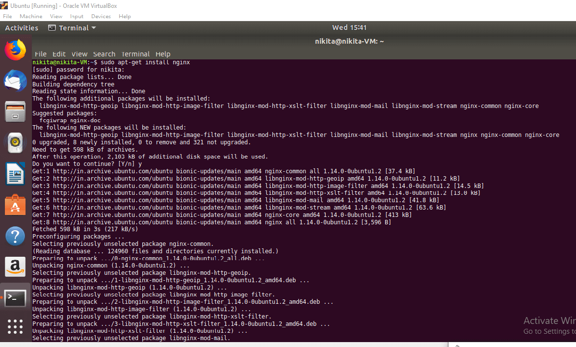 Установка mariadb в ubuntu 20.04