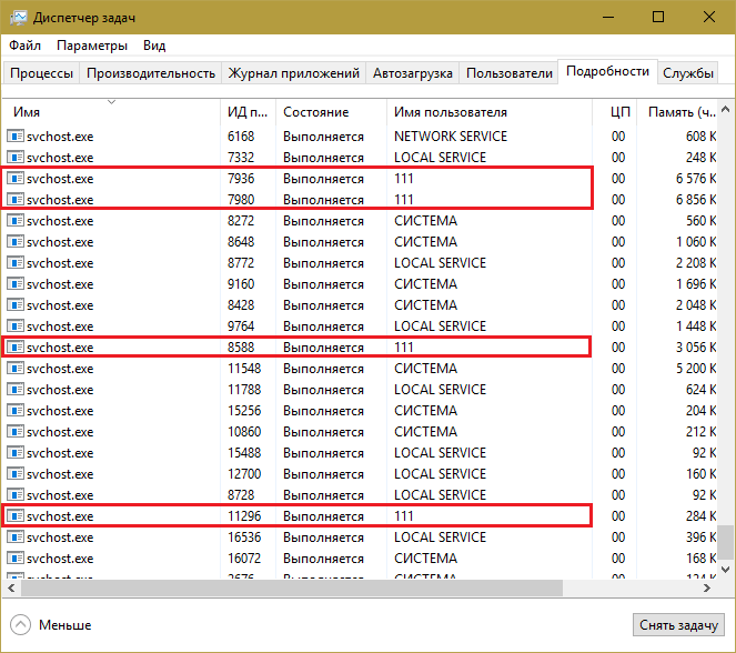 Svchost грузит процессор windows 7 как удалить вирус