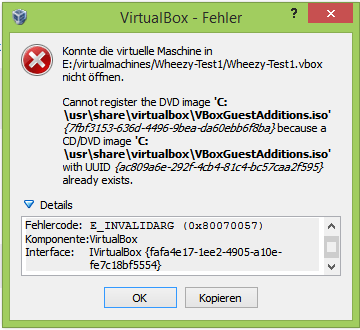 How to fix virtualbox uuid already exists errors