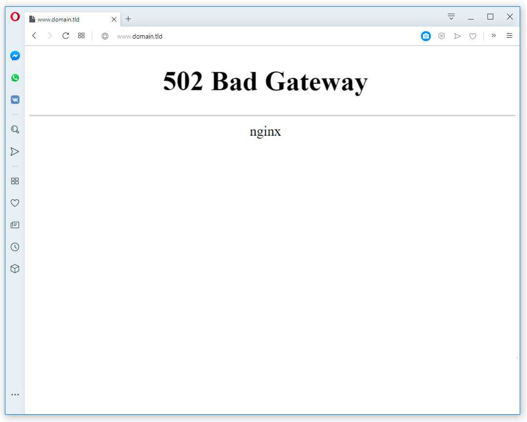 Ошибка 502 bad gateway в wordpress - причины и как исправить