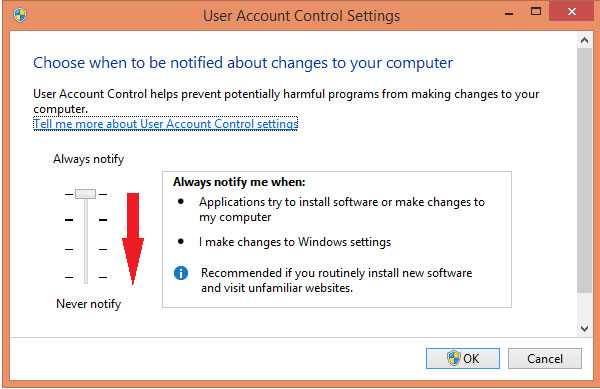 Как отключить контроль учетных записей (uac) в windows 7