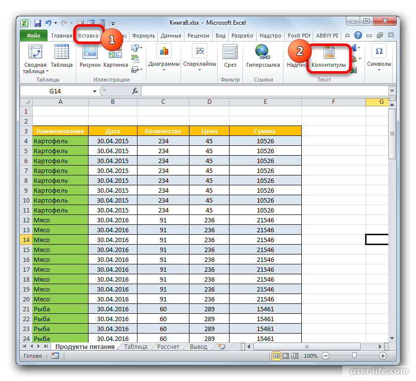 Как сделать, чтобы заголовок таблицы был напечатан на каждой странице Excel с помощью создания сквозных строк и через добавления колонтитулов в документ