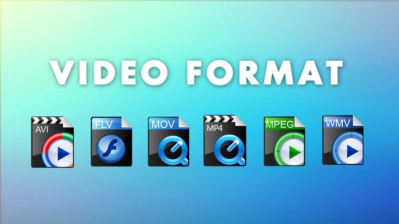 Оптимальный формат видео для youtube