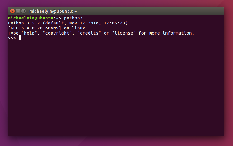 Установка python 3 в ubuntu