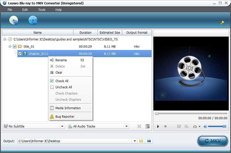 Простейший бесплатный способ преобразования dvd диска в один видео файл mkv!