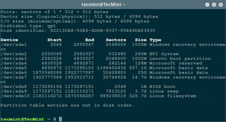 Проверка диска на битые секторы в linux - losst